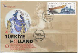 TURQUIE,TURKEI TURKEY 400TH YEAR OF DIPLOMATIC RELATIONS  2012 FIRST DAY COVER - Covers & Documents
