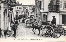 29 - PONT-CROIX - La Rue Du Poullou - Pont-Croix