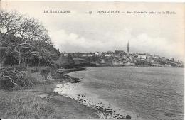 29 - PONT-CROIX - Vue Générale Prise De La Rivière - Pont-Croix