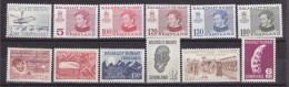 Greenland 1977 /1978 12v ** Mnh (GL114) - Unused Stamps