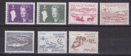 Greenland 1981 7v ** Mnh (GL117) - Unused Stamps