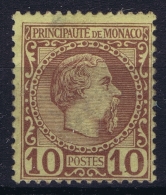 Monaco:  Nr 4  MH/* Falz/ Charniere 1885 - Unused Stamps