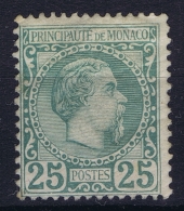 Monaco:  Nr 6  MH/* Falz/ Charniere 1885 - Unused Stamps