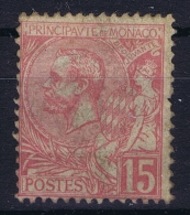 Monaco:  Nr 15 MH/* Falz/ Charniere 1891 - Unused Stamps