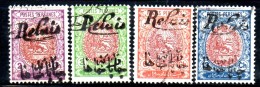 T4 - PERSIA 1912 , Serie N. 343/346 Usata - Iran
