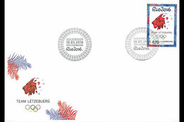 Luxemburg / Luxembourg - Postfris / MNH - FDC Team For The Olympic Games 2016 - Ongebruikt