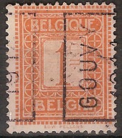 PELLENS Type Cijfer Nr. 108 Voorafgestempeld Nr. 2287 Positie A GOUVY 1914  ; Staat Zie Scan ! Inzet Aan 30 € ! - Roulettes 1910-19