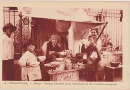 Asie,COCHINCHINE,sud Du Viet Nam,est Cambodge,saigon,ho Chi Minh Ville,marchands De Thé ,gateaux Annamites,ed Nadal,rare - Vietnam