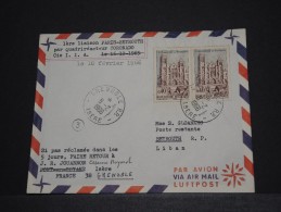 FRANCE - Env Première Liaison Paris Beyrouth Par Compagnie LIA Par Quadriréacteyur Coronado - 1966 - A Voir - P18534 - Lebanon