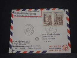 FRANCE - Env Première Liaison Paris Beyrouth Par Compagnie LIA Par Quadriréacteyur Coronado - 1966 - A Voir - P18535 - Lebanon