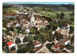 06912-LE-46-MONTCUQ-Vue Aérienne-Le Quartier De L' Eglise - Montcuq