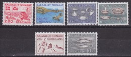 Greenland 1986 6v ** Mnh (GL122) - Nuevos