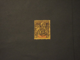 NOUVELLE CALEDONIE - 1900/1 ALLEGORIA 15 Su 75 - TIMBRATO/USED - Gebraucht