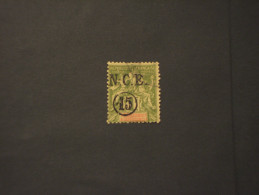 NOUVELLE CALEDONIE - 1900/1 ALLEGORIA 15 Su 1 F. - TIMBRATO/USED - Gebruikt