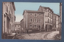 43 HAUTE LOIRE - CP LOUDES - BORUE - PLACE DE LA MAIRIE - CAFE DU NORD - CIM / COLL. GAUTHIER - Loudes