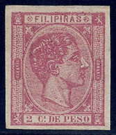 ESPAÑA/FILIPINAS 1876/77 - Edifil #34s - MLH * - Philippines