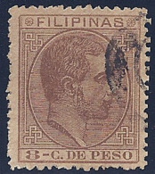 ESPAÑA/FILIPINAS 1880/83 - Edifil #62 - VFU - Philippines