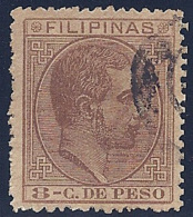 ESPAÑA/FILIPINAS 1880/83 - Edifil #62 - VFU - Philipines