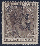 ESPAÑA/FILIPINAS 1880/83 - Edifil #66 - VFU - Philippines