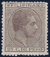ESPAÑA/FILIPINAS 1880/83 - Edifil #66 - MLH * - Philippinen