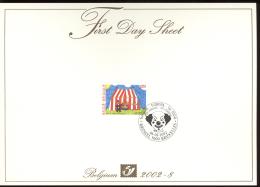 FDS - First Day Sheet - 2002*8- OBP 3071 -  Europa. Het Circus. - 1999-2010