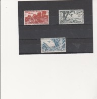 AFRIQUE EQUATORIALE FRANCAISE - POSTE AERIENNE N° 50 A 52 NEUF X    COTE : 18 € - Unused Stamps