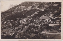 Cpa,isère ,allemont En 1945,fin De La Guerre ,petit Village De Montagne,entre Belledonne Et Grande Rousses,rare - Allemont