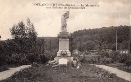 DOULAINCOURT LE MONUMENT AUX ENFANTS DE DOULAINCOURT - Doulaincourt