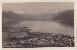 SUISSE,HELVETIA,SWISS,SWITZERLAND,SCHWEIZ,VAUD,VEV EY MONTREUX,lac Léman,VUE AERIENNE - Montreux