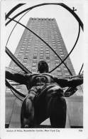 05542 "USA (NY) - NEW YORK CITY - STATUE OF ATLAS - ROCKEFELLER CENTER MANHATTAN " ORIG. POST CARD. POSTED 1949 - Manhattan