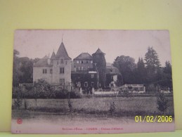 LUGRIN (HAUTE SAVOIE) CHATEAU D'ALLEMAN. - Lugrin