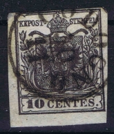 Osterreich Lombardei Venetien 1850 Nr 2 Y   Used   Lombardo Veneto - Oblitérés