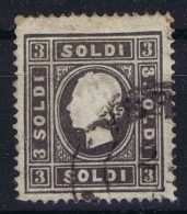 Osterreich Lombardei Venetien 1850 Nr 7 Ib Grauschwarz  Used   Lombardo Veneto  1858 - Usados