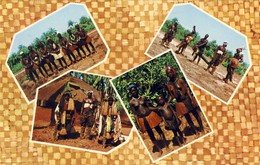 GUINÉ, PORTUGUESA, Guerreiros Dançarinos ,Bijagós,  2 Scans - Guinea-Bissau
