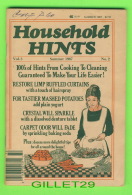 BOOKS - HOUSEHOLD HINTS, 100's Hints From Cooking To Cleaning -  VOL 5 SUMMER 1987 No 2 - 100 PAGES - - Autres & Non Classés