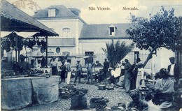 CABO VERDE, SÃO VICENTE, Mercado,  2 Scans - Kaapverdische Eilanden