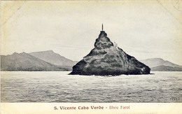 CABO VERDE, SÃO VICENTE, Ilheu Farol,  2 Scans - Cap Vert