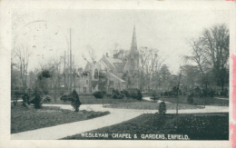 GB ENFIELD / Wesleyan Chapel And Gardens / - Ely