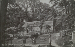 GB ISLE OF WIGHT / Bonchurch Church / CARTE GLACEE - Autres & Non Classés