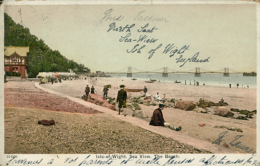 GB ISLE OF WIGHT / Isle Of Wight, Sea View And The Beach / CARTE COULEUR - Otros & Sin Clasificación