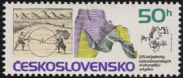 Czechoslovakia / Stamps (1987) 2802: 125th Annivers. Of Union Of Czech Mathematicians & Physicists; Painter: Josef Hamza - Physics