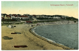 FALMOUTH : GYLLYNGVASE BEACH (2) - Falmouth