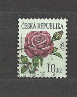 Czech Republic 2008 ⊙ Mi 542 Sc 3365 Flowers Rose. Tschechische Republik C1 - Gebruikt