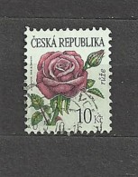 Czech Republic 2008 ⊙ Mi 542 Sc 3365 Flowers Rose. Tschechische Republik C2 - Used Stamps