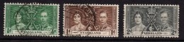 NYASALAND 1937 Coronation Omnibus Set - Very Fine Used - VFU - 5B841 - Nyassaland (1907-1953)