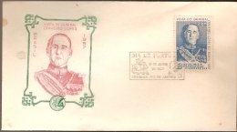 Brazil & FDC Visit Of President Of Portugal, General Craveiro Lopes 1957 Rio De Janeiro 1957 (630) - FDC