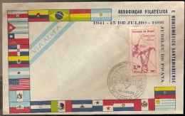 Brazil & FDC Barragem De Três Marias, Minas Gerais, Ass. Philatelic Santamariense 1966 (93) - FDC