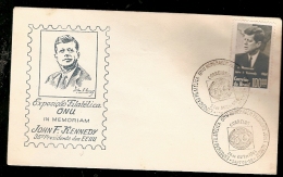 Brazil & FDC UN Philatelic Exhibition In John Kenedy Memory, São Paulo 1964 (764) - FDC