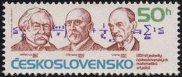 Czechoslovakia / Stamps (1987) 2803: Union Of Cz. Mathematicians & Physicists; Jozef Maximilian Petzval (1807-1891) - Physics