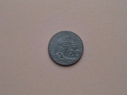 1973 - 20 Makuta - KM 8 ( Uncleaned Coin - For Grade, Please See Photo ) ! - Congo (Repubblica Democratica 1998)